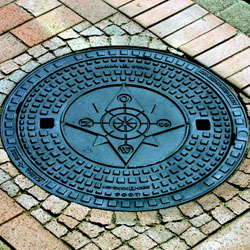 Windrose von Meier Eisengie&szlig;erei